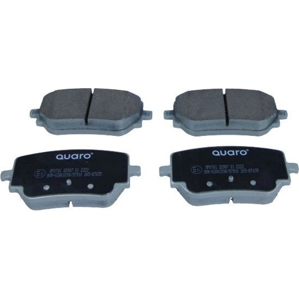 Quaro QP0761 Bremsbelagsatz FüR Mercedes Benz A Klasse CLA B GLA GLB EQA EQB-image