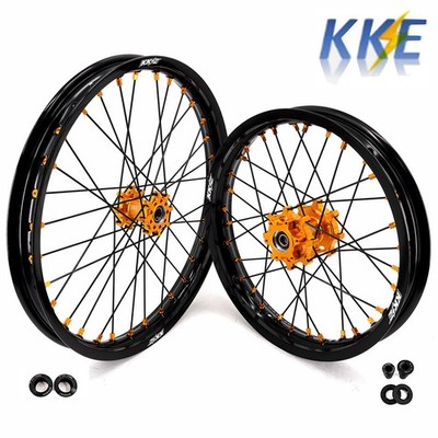 KKE 1.6*19/1.85*16 Wheels Rims Fit E-moto Talaria Sting MX3 / R MX4 CNC Hub Gold