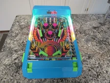 Electronic Arcade Pinball Machine GA2001HC Neon Color Sounds Lights See Video