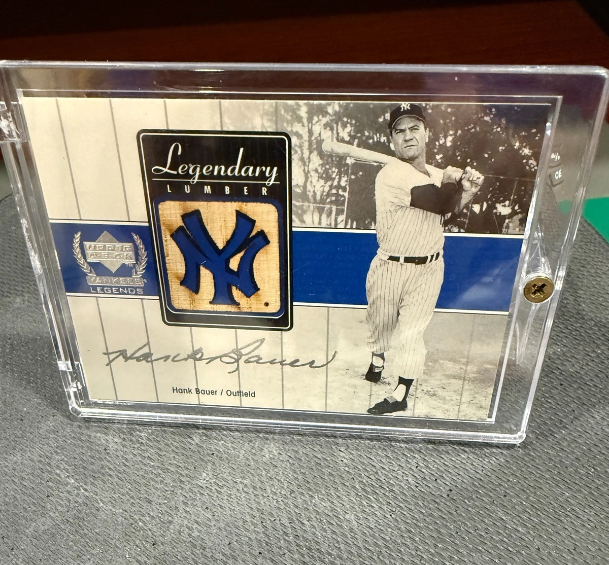 2000 Upper Deck Yankee Legends - Hank Bauer #HB-LL for sale | eBay