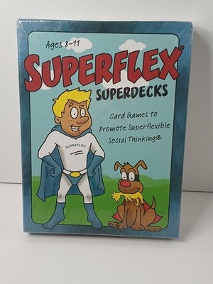 Superflex Super Decks Card Games Social Thinking New Sealed (NOS)