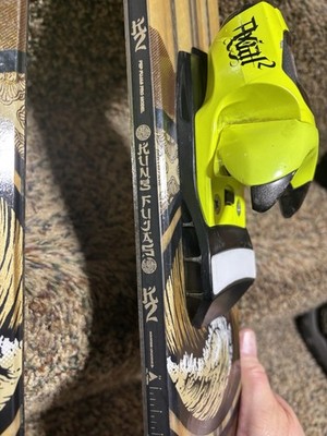 K2 Kung Fujas Pep Fujas Pro Model All Mountain Skis 189 cm W
