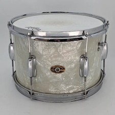 Slingerland Tom bianco perla marina 12x8 usato vintage - buono