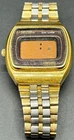 Vintage Seiko 0532-5010R Digital Quartz LC Gold Silver Tone Watch UNTESTED Parts