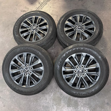 Oem 20 24-26 Toyota Land Cruiser Charcoal Wheels 26560r20 Yokohama Tires Lt