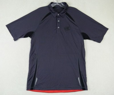 Ecko Function Men's Medium Gray Solid Polyester Polo Short Sleeve