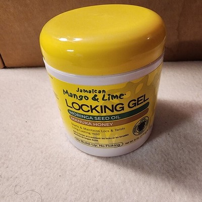 Jamaican Mango + Lime Locking Gel Moringa Seed Oil Manuka Honey 6 oz