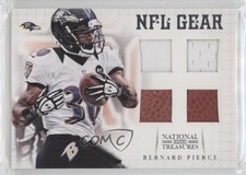 2012 Panini National Treasures NFL Gear Quad Materials 23/25 Bernard Pierce 0s3
