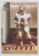 1998 Pacific Crown Royale Pillars of the Game Steve Young #22 HOF 0w6