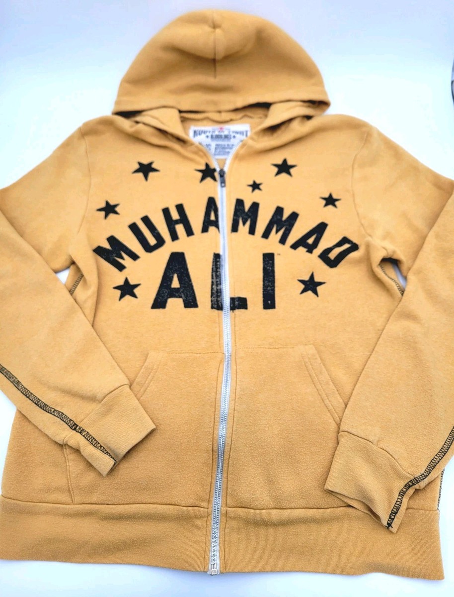 Roots of Fight Bloodlines Muhammad Ali Full Zip Hoodie LARGE