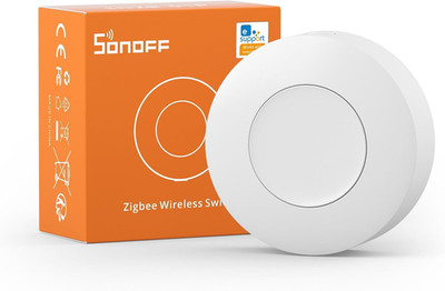 Zigbee Switch, SNZB-01P Wireless Push Button, Supports to Create Smart Scenes, T