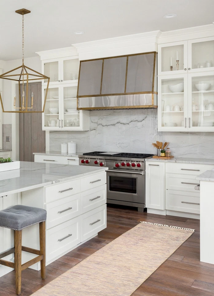 Винтажный ковер-дорожка ручной вязки 2 фута 7 дюймов x 10 футов традиционный восточный шерстяной ковер - Изображение 2 из 4