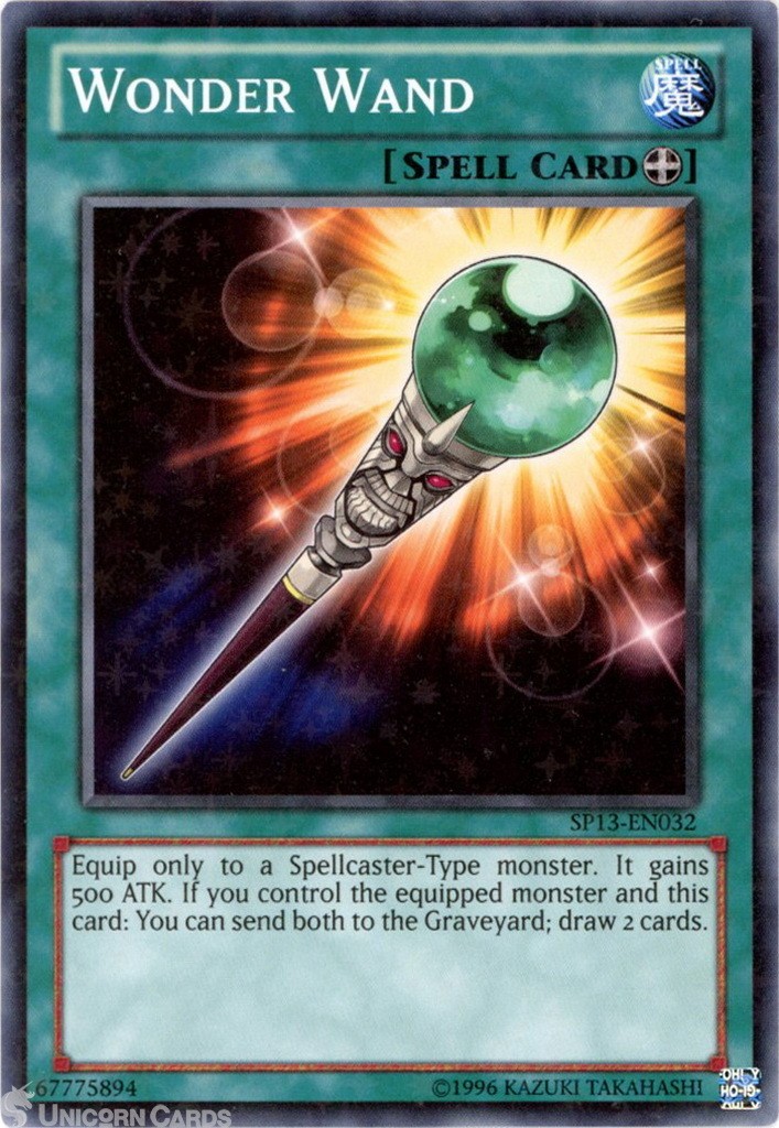 SP13-EN032 Wonder Wand : Starfoil Rare UNL Edition Mint YuGiOh Card
