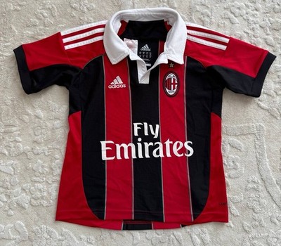 adidas Milan Home jersey 2012 2013 boys size XS football soccer