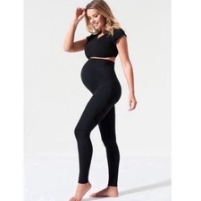 Blanqi Everyday Maternity Belly Support Leggings Size XL