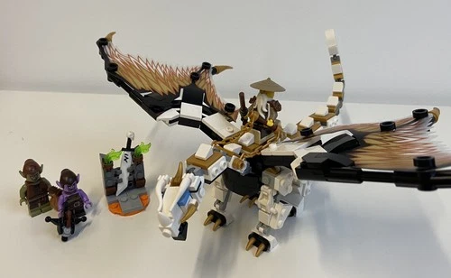 LEGO Ninjago 71718 - Wus gefährlicher Drache inkl. Anleitung + extra Kobold