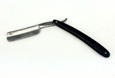 Antique WADE  BUTCHER Sheffield Straight Razor 7/8" Wedge Blade Barber Notch
