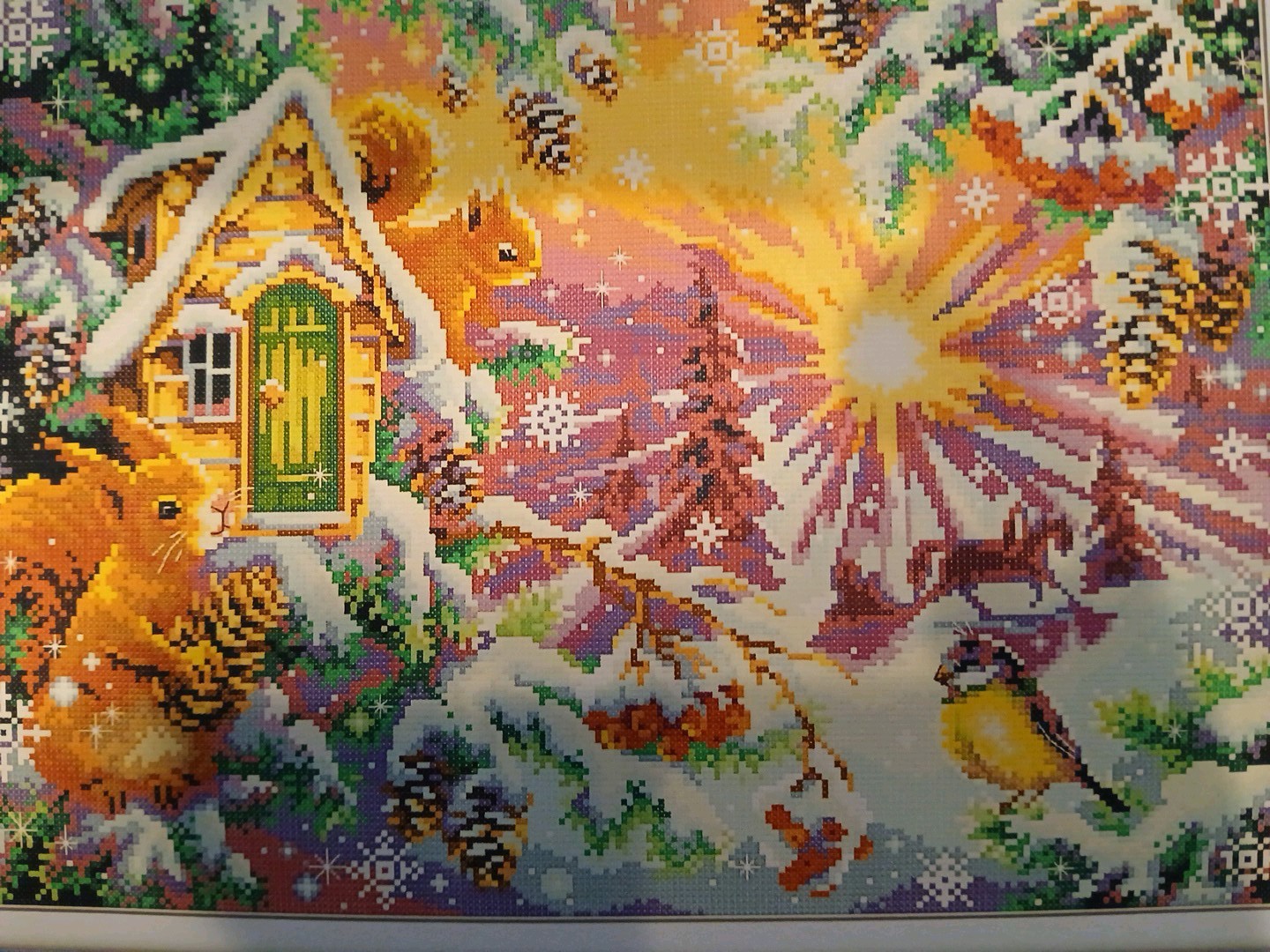 Winter Morning 14ct 48x37 Cm 40 Colors