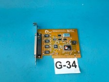 SIIG PCI Parallel Port Card JJ-P04011 LPT DB25 Printer Interface Adapter Vintage