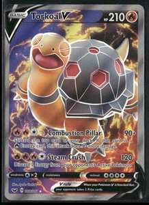 Torkoal V 188/202 - Pokemon TCG Sword & Shield 2020 NM