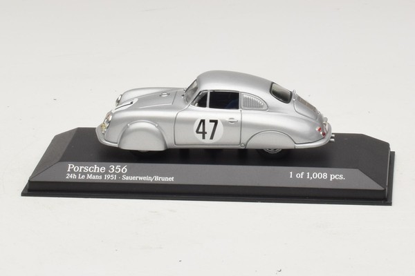 Porsche 356 #47 Sauerwein / Brunet 24 Hours Of Le Mans 1951 Minichamps 1:43 | 40-image