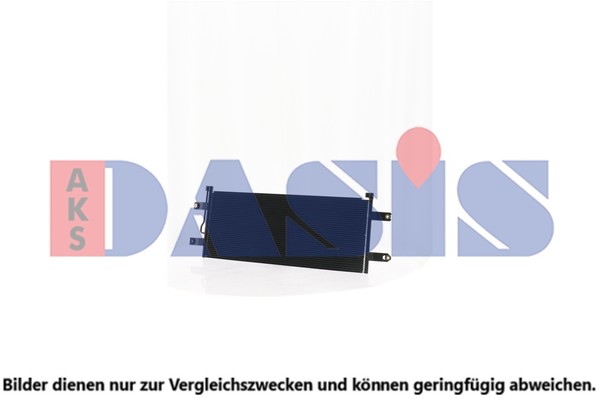 AKS Dasis Kondensator Klimaanlage 132013N FüR Mercedes Arocs Antos Actros MP4-image