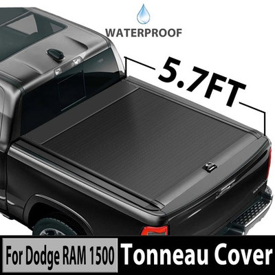 #ad 5.7FT Truck Bed Retractable Hard Tonneau Bed Cover For 2009 2024 Dodge RAM 1500 $509.00