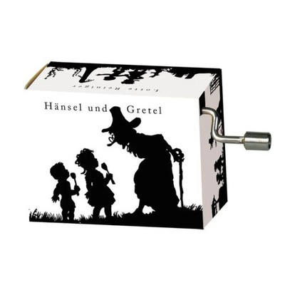 Fridolin Crank Music Box, Hansel And Gretel, Music Box On Resonance Wood