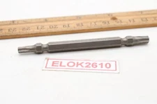 Unbranded T25 x T30  3-1/2" Long Hex Torx® Double-End Bit