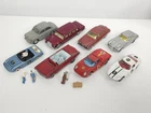 Vintage Corgi Toys Diecast Car Lot + Original Figures + Accessories Lotus Elan