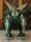 VTG Power Rangers Ninja Storm Megazord Samurai Star 2003 Bandai 12 Inch Figure