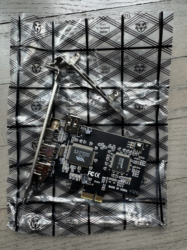PCI Firewire Low Profile IEEE 1394 Card