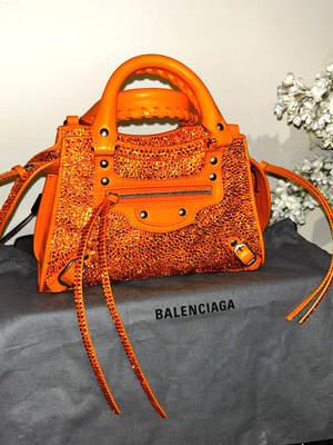 Balenciaga Orange City Bag Orange Mini Balenciaga Bag