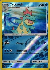 carte Pokémon 23/70 Crocrodil 90 PV - REVERSE SL7.5 - Majesté des Dragons NEUF F
