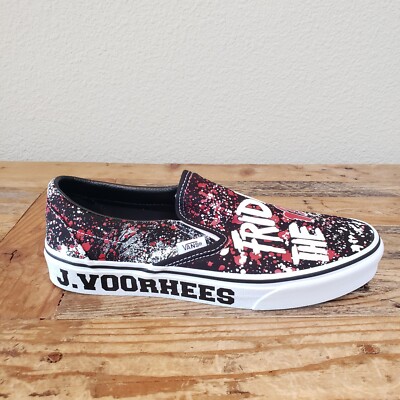 VANS FRIDAY THE 13 (13日の金曜日)ジェイソン VANS x Friday The 13th Slip-On Jason Voorhees Men 9 Women 10.5