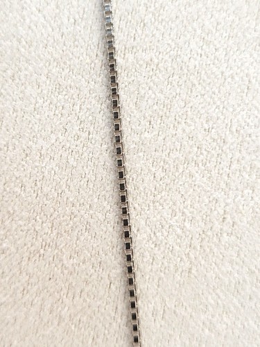 Vintage Amethyst Slide Pendant Necklace 925 Sterling Silver 20" Box Italy 925 A - Picture 4 of 7