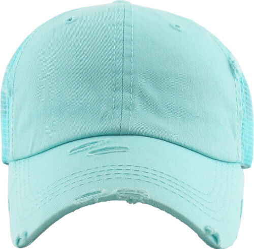 Ponycap Messy High Bun Ponytail Adjustable Mesh Trucker Baseball Cap Hat - Picture 25 of 134