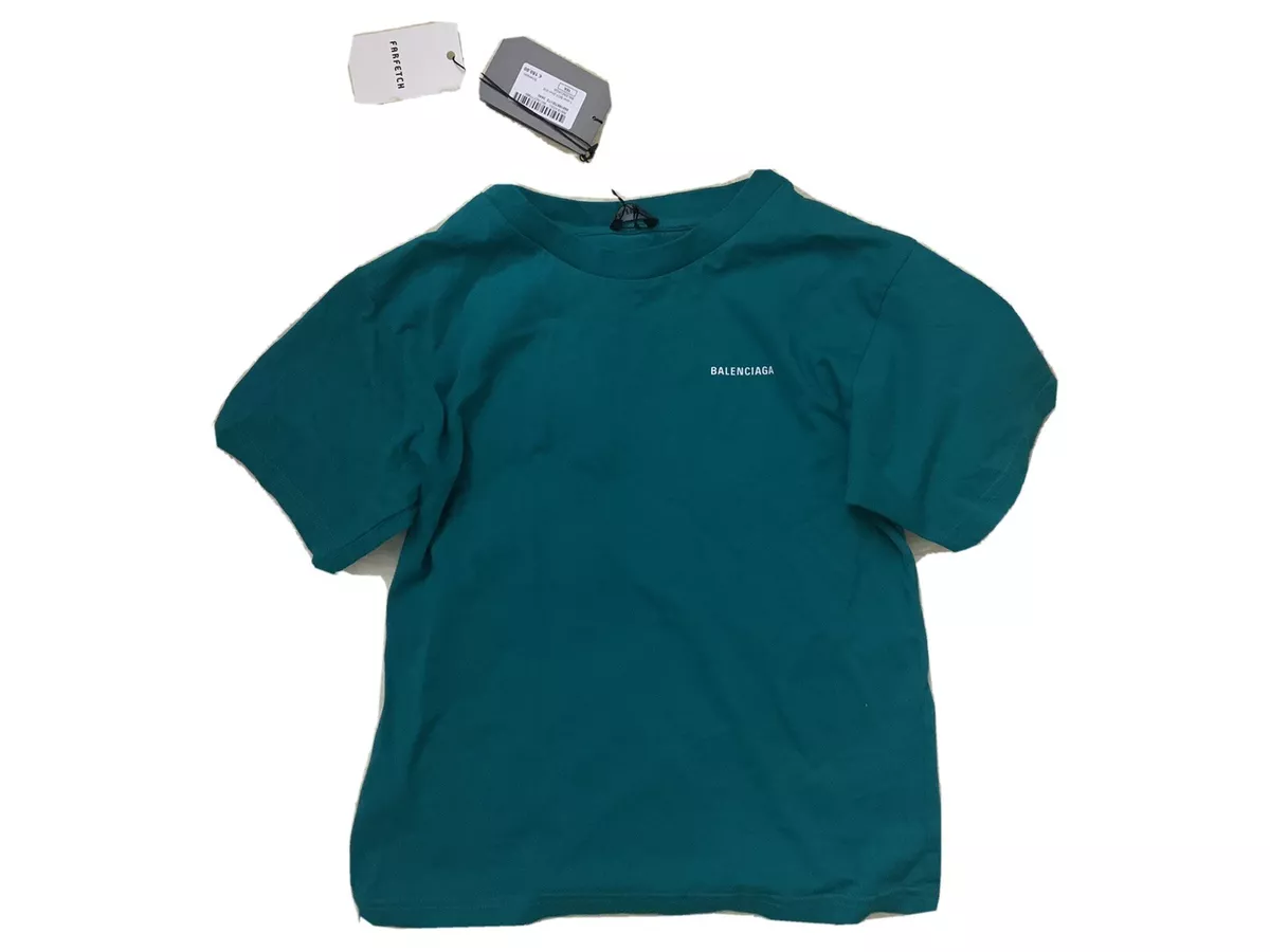 balenciaga logo tee tshirt top cotton new with tags! | eBay