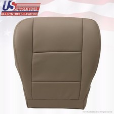 2001-2007 Fits Toyota Sequoia Leatherette Front Driver Bottom Seat Cover Oak Tan