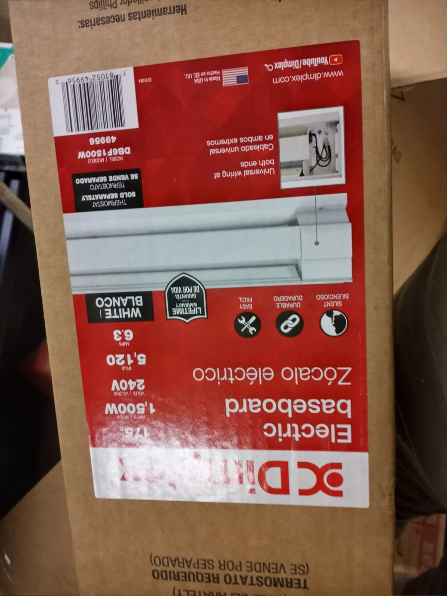 Dimplex DB6f 1500w 72u0026#034; Electric Baseboard Heater | eBay