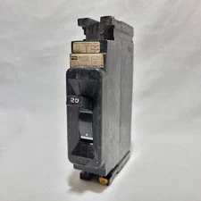 FPE Type NEF SWD 20Amp 1 Pole 277VAC  125VDC Circuit Breaker