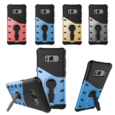 Hybrid Protective Case with KickStand for Samsung  Galaxy S8 / S8 Plus / Note 8