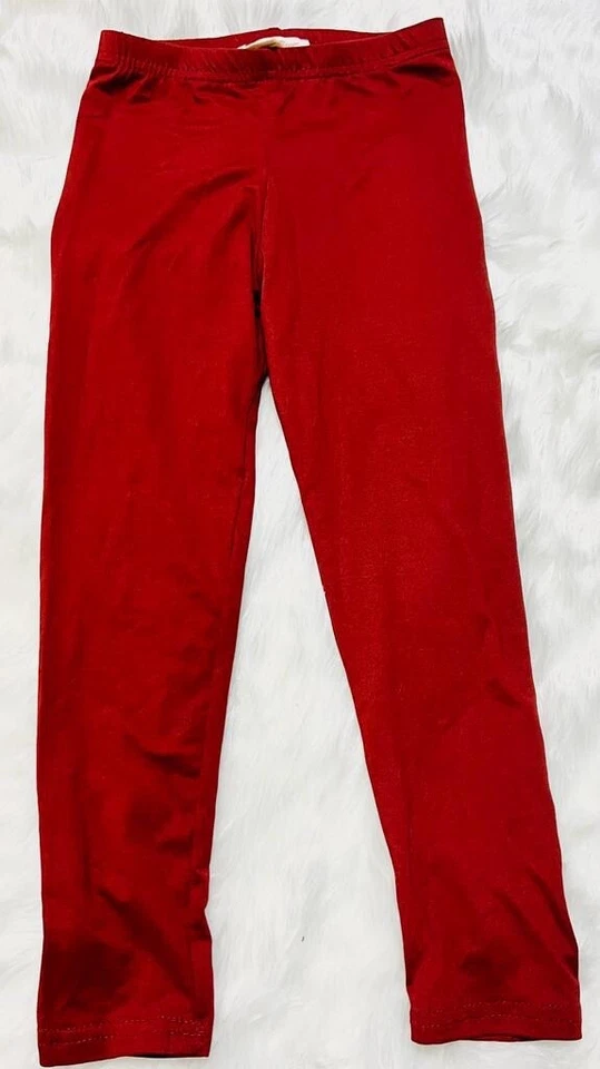 Calça Ella & Bow feminina vermelha tamanho 4/5 - Imagem 2 de 3