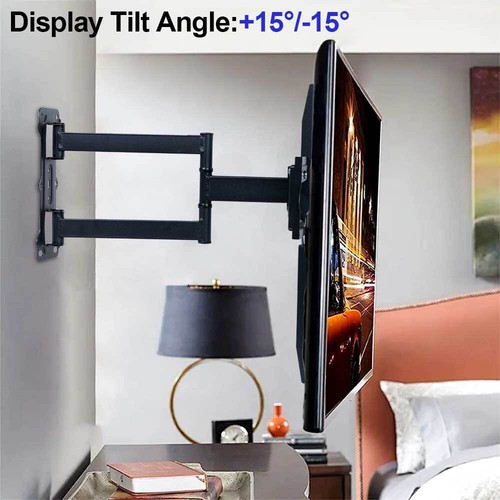 TV Wall Stands Mount Swivel Tilt for 25 30 32 40 42 46 50 55 60" TVs Full Motion - Picture 11 of 12