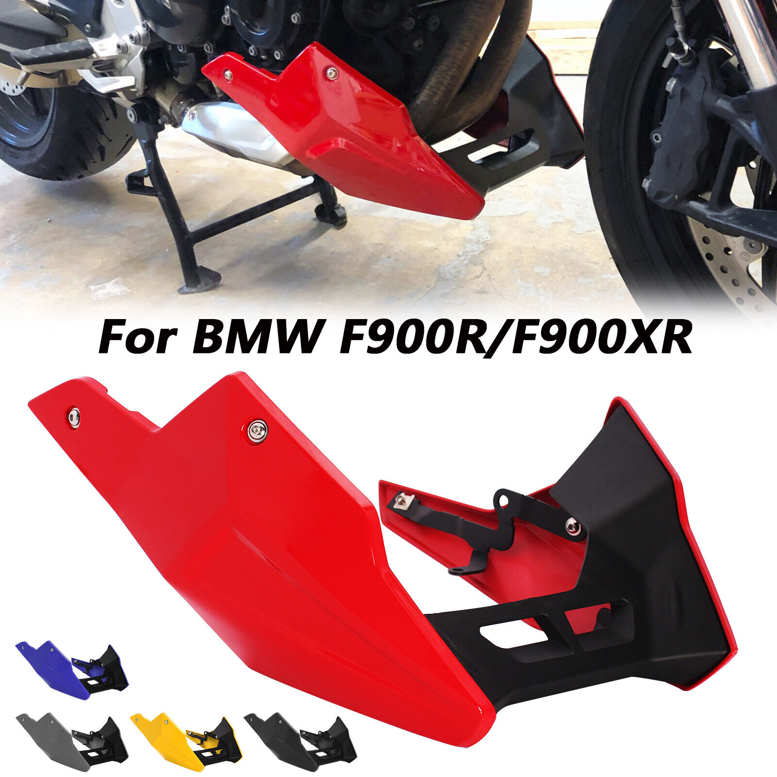 For BMW F900R/XR 20-21 Chassis Cover Engine Spoiler Lower Fairing Exhaust  Guard