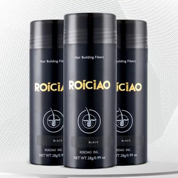 6x Roiciao Hair Building Fibers Hair Loss Concealer Thicker 100% - image 3 of 4