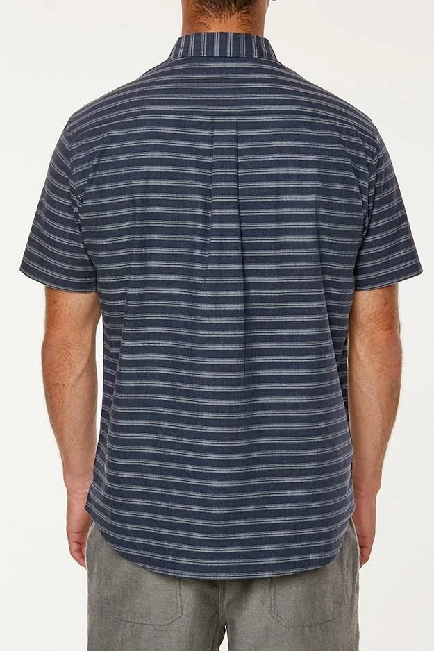 O'NEILL Men's S/S Button-Up Shirt STAG - NVY - Medium - NWT  - Image 2 of 2
