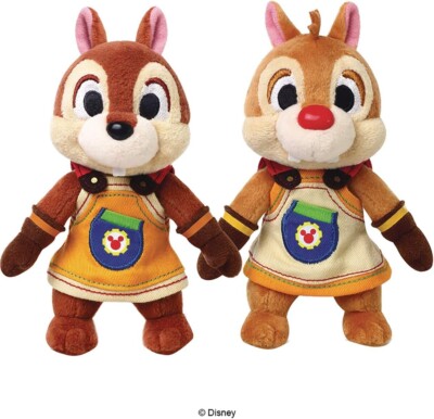 Square Enix Kingdom Hearts 2 Chip and Dale 7'' Plush (set of 2) (Polybagged)