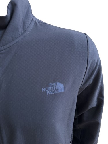 The North Face TNF FFLEECE FZ Aviator Navy Dark Blue Lightweight Jacket Men L - Picture 2 of 7