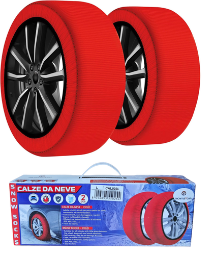 Chaînes à Neige Textiles Taille XL - Homologuées, Pour Jantes 14" à 22" - Neuf